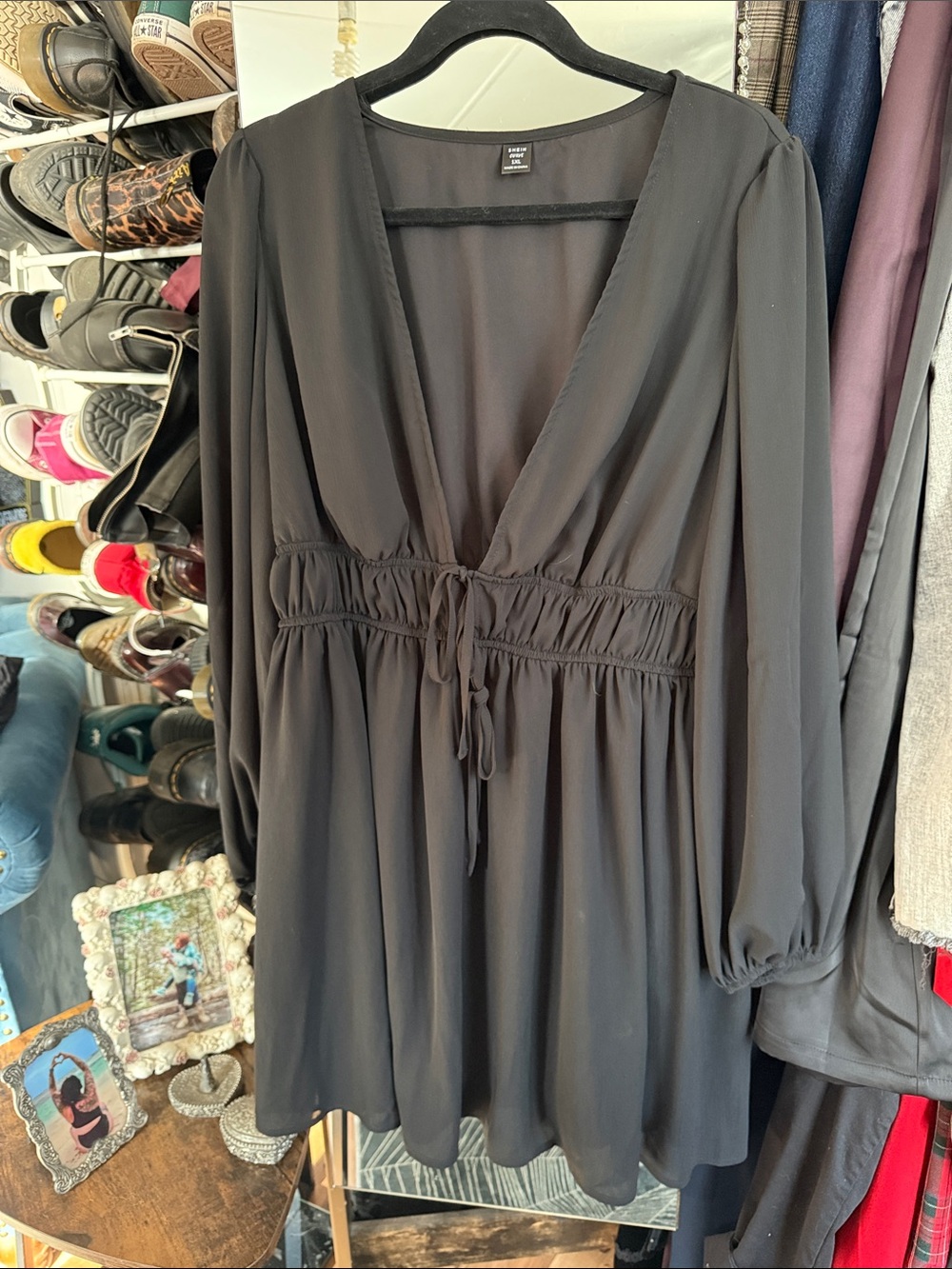 SHEIN Curve Black Plus Size Dress